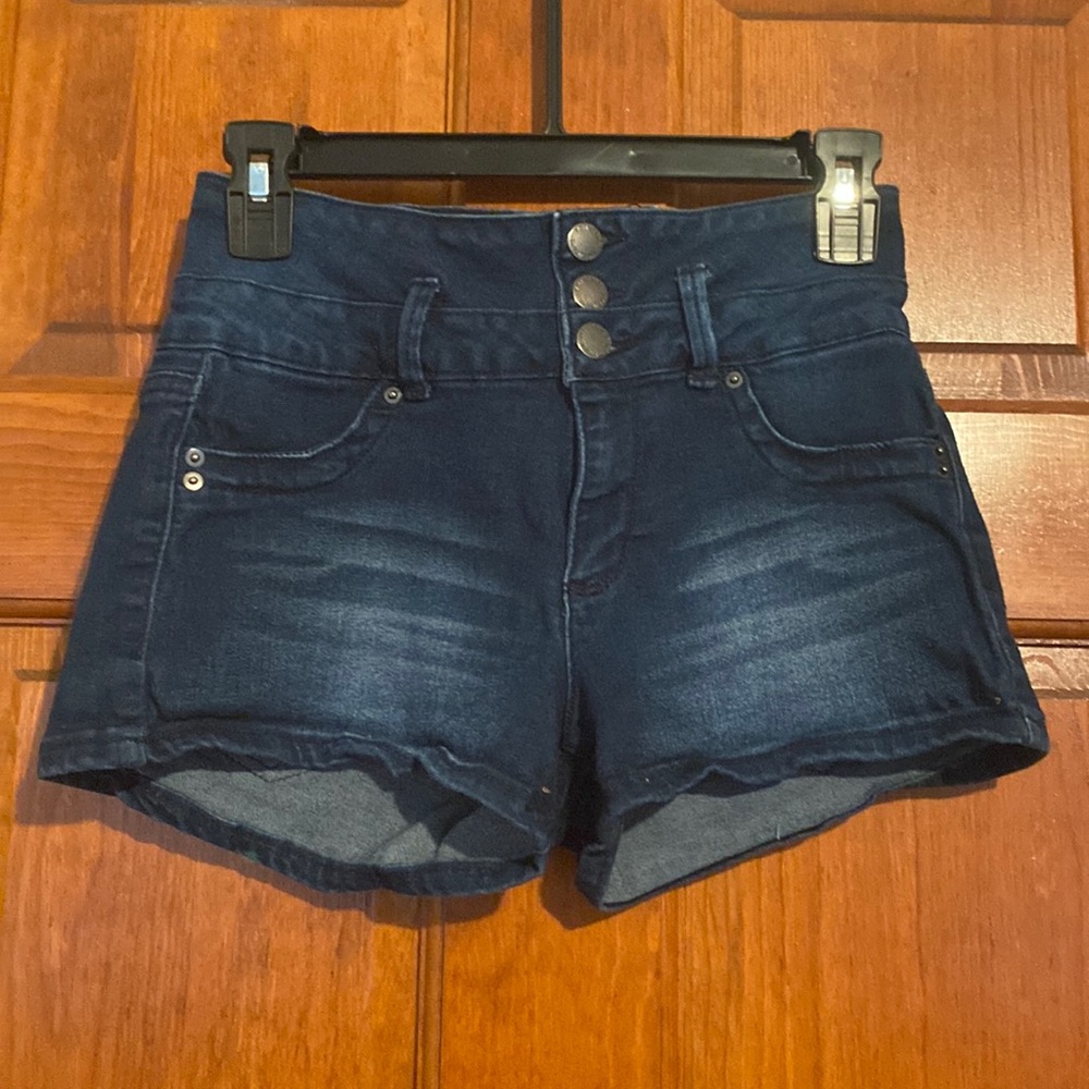 YMI High Rise Jean Shorts
